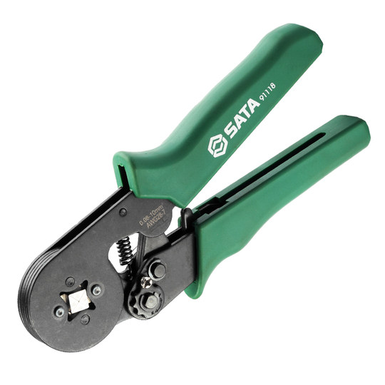 世达工具冷压端子压线钳电工专用管型端子压线钳接线端子夹线钳子