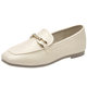 Dadong commuter flat square toe women's loafers
