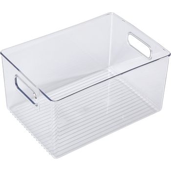 Fengquan transparent book storage box bookshelf books