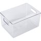 Fengquan Transparent Book Storage Box Bookshelf Books