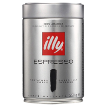 Импортный из Италии порошок эспрессо illy (темной обжарки) 250 г подвесное ухо без сахара моментальной обжарки.