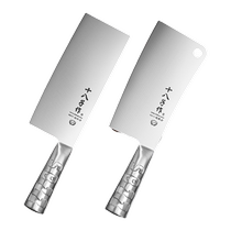 Shibazi Zuo Kitchen Knife Official Flagship Store Stainless Steel Bone Slicing Knife and Cutting Board 2-in-1 1290