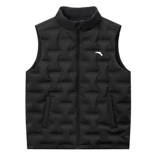 安踏儿童男女童轻薄羽绒马甲2025舒适保暖中大童运动休闲百搭夹克