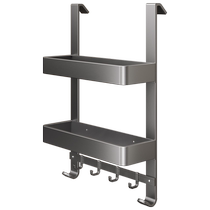Kabei bathroom storage rack shower room hanging rack no punching bathroom hanging basket bathroom storage behind the toilet door