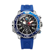 (Self-operated) Citizen watch mens sports diving rubber strap light kinetic energy watch mens watch BJ2169-08E