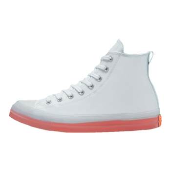 Converse allstar ສີຂາວສົ້ມ CX jelly ລຸ່ມໂປ່ງໃສສູງ canvas ເກີບ sneakers ຂອງແມ່ຍິງຜູ້ຊາຍ 167807C