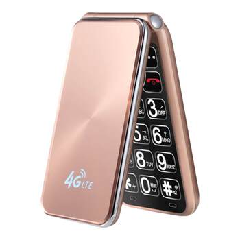 4g full netcom colorful flip mobile phone for the elderly