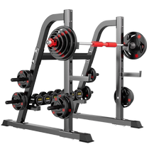 Yanbo Professional Free Heavy Duty Commercial Squat Rack Bench Press Rack Barbell Rack Home All-in-one Multifunctional Weightlifting Bed