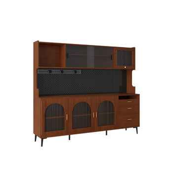 Medium-old sideboard coffee cabinet nordic bar integrated