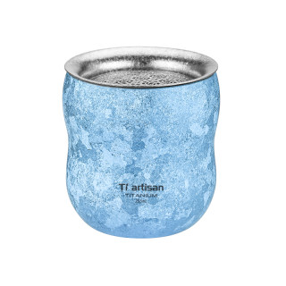 钛工匠纯钛葫芦泡茶杯户外露营便携泡茶器家用快客杯纯钛杯钛茶具