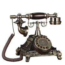 Tia Fei turntable antique European old-style telephone retro home fashion creative wired telephone landline