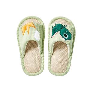 Kechao children's anti-slip linen slippers that can be worn in all seasons