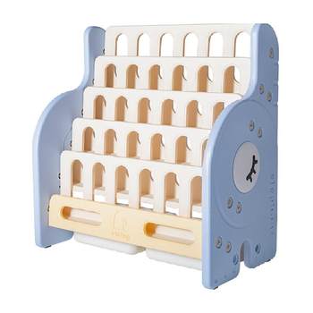 Manlong children's picture book shelf two-in-one storage toys
