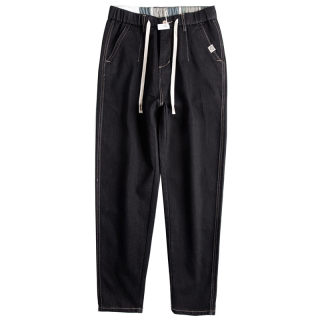 9 points fat men's loose jeans for boys' small feet in autumn