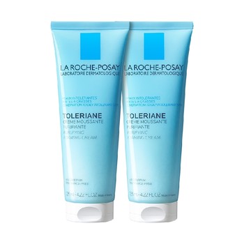 La Roche-Posay Te'an cleansing milk ສໍາລັບຜິວຫນັງທີ່ລະອຽດອ່ອນ, hydrating, ເຮັດຄວາມສະອາດແລະເອົານ້ໍາມັນອອກ.