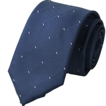 HLA Hailan House Contrast Color Pattern Tie 24 New Business Gentleman Arrow Shape Yarn-dyed Soft Atmosphere Tie for Men