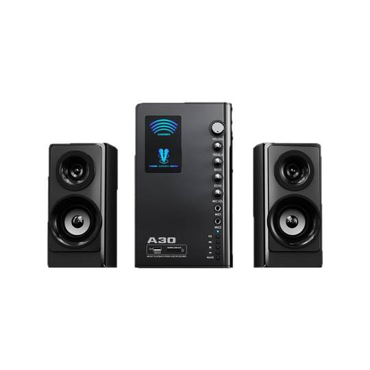 SADA重低音炮蓝牙音箱木质2.1音响台式电脑家庭用影院唱K歌大功率