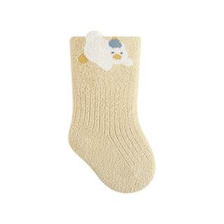 Velvet thickened autumn and winter warm mid-calf socks cartoon style