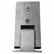 German RAFES 90 degree 304 stainless steel long bathroom clip hinge door bathroom glass clip hinge glass