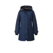 (Self-operated) Canada Goose Womens Mid-Length Parka Duck Down Hooded Down Jacket 3802W