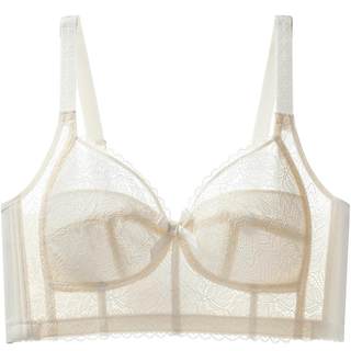 夏季全罩杯内衣女薄款大胸显小胸文胸夏天大码聚拢防下垂胸罩超薄