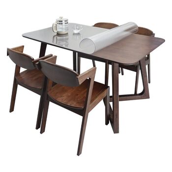 Soft glass pvc transparent waterproof and oil-proof table mat Soft glass pvc transparent waterproof and oil-proof table mat