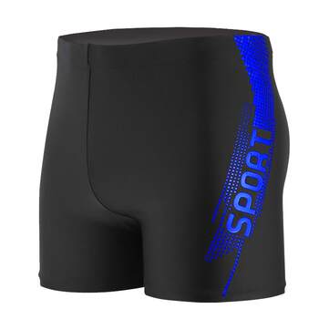 High-waist boxer quick-drying professional thickened swimming trunk suit