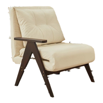Naizhai folding sofa bed dual-purpose small apartment living room household simple nap lazy sofa single nap lounge chair