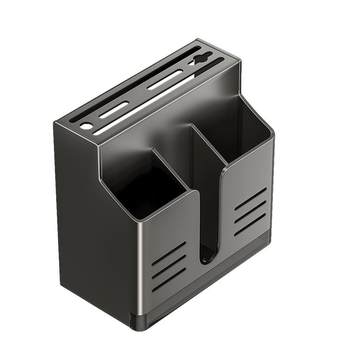 Removable drainage dual-purpose knife holder integrated chopsticks and spoon bucket