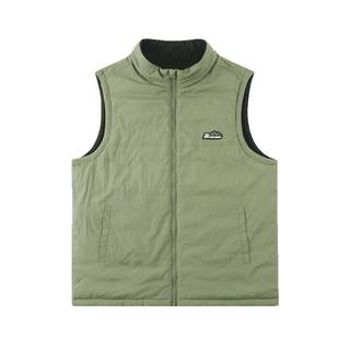 Yishi fat boy's warm vest, medium and large children's sleeveless quilted jacket, winter reversible