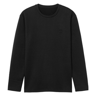 Hot wind 2025 camiseta larga informal con cuello redondo para hombre de invierno