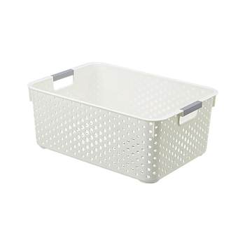 2 extra-large storage baskets