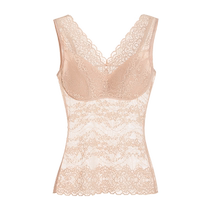 Split shapewear upper body tummy control corset body top large size corset seamless vest women summer ultra-thin