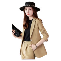 Casual Suit Jacket Woman 2024 new spring high-end workplace temperament Goddess Fan Xiaoxu Career Suite Autumn