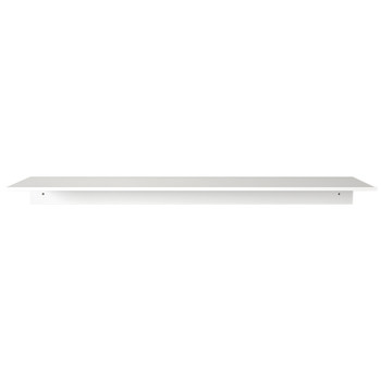 Aluminum alloy single-partition wall-mounted storage rack