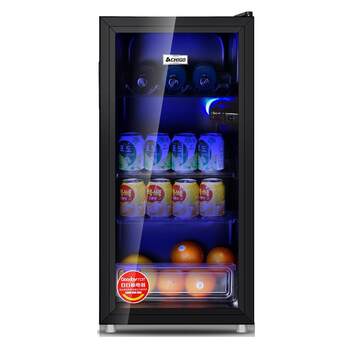 Chigo ice bar glass display cabinet fresh refrigerator