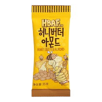 Korean HBAF Babee Almond Tom Farm Honey Butter Almond Mixed Flavor Cashew Nut Snacks