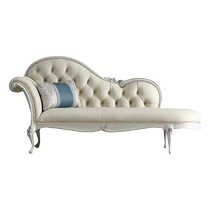 Necropolis Noor French REAL LEATHER Lying Chair Eurostyle Master Bedroom Bedside Spring Chair Eu Style Extravaganza TATAMI EF3