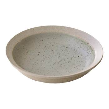 Nordic retro clay shallow deep plate 7-inch dish plate home noodles ramen bowl ຮ້ານອາຫານ ceramic tableware ສ້າງສັນ