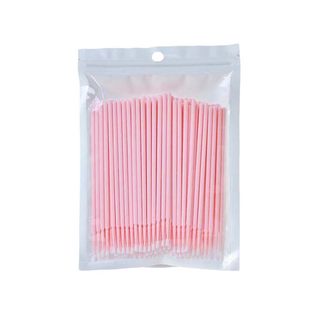 纳米化妆棉签细头小头改妆擦眼线美睫卸睫毛清洁棒纹绣专用棉棒