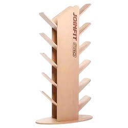 Joinfit Yoga Mat Shelf Wooden Yoga Mat Storage Rack Gym Foam Shaft Shelf Placement Storage Rack