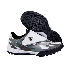 Li-Ning Children's Soccer Shoes with Broken Studs, Tf Velcro, Lace-Free, for Boys, Elementary School Students, Youth Competition and Training Soccer Shoes