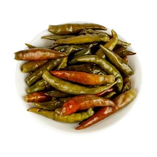 Handmade farm-made millet pepper pickles as a side dish