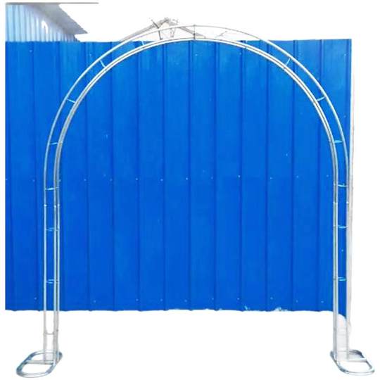 婚庆拱门铁艺花架方形架子道具绢花拱门圆形门开业花门婚礼布置现