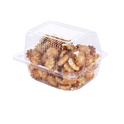 100 transparent plastic Xiaoxi dot boxes dim sum box, disposable cake box packaging box 01 02 03 free shipping