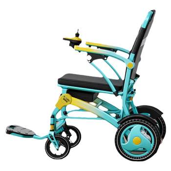 Instantly refresh the new fashionable and lightweight electric wheelchair