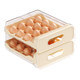 Egg storage box drawer type kitchen storage and organization artifact for refrigerator egg carton crisper food grade box