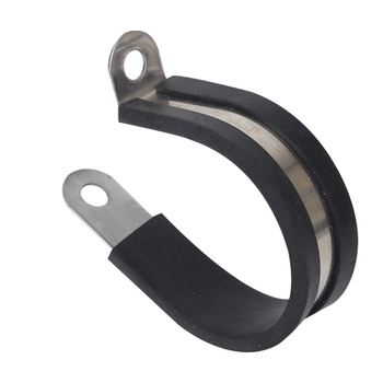 304 stainless steel rubber strip r-type clamp rubber strip