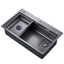 SEREN HOME sink handmade nano single-slot stainless steel vegetable sink kitchen vegetable basin dishwashing sink 3553