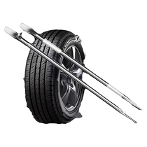 Vehicle crowbar special steel tire crowbar tool multi-functional truck tire tightener tire repairing force rod